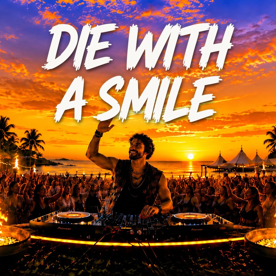 Cover art for Lady Gaga, Bruno Mars - Die With A Smile (ENNEM Afro House Remix)