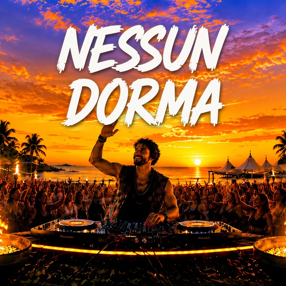 Cover art for Luciano Pavarotti - Nessun Dorma (ENNEM Afro House Remix)