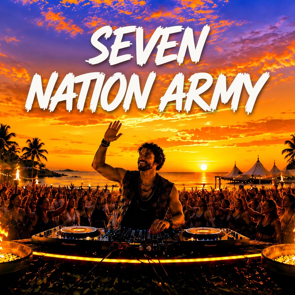 Cover art for The White Stripes - Seven Nation Army (ENNEM Afro House Remix)